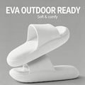 EVA Slippers Women Men Outdoor Wear Soft Comfortable Thick Sole House Shoes Non-Slip Home Indoor Bathroom Slides Couple