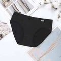 6Pcs Sweet Candy Color Simple Panties Breathable Underpants Underwear Women Lingerie Mid Waist Briefs Gifts