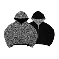 Women Zip Up Hoodie Reversible Double Sided Snakeskin Print Long Sleeve Casual Y2K Streetwear Loose Fit Hooded Sweatshirt Jacket