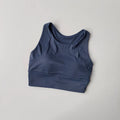 Women One Piece Sports Vest High Stretch Shaping Shockproof Sports Bra Daily Training Yoga Fitness Outer Wear Top