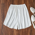 Women 93% Mulberry Silk 7% Spandex 22 Momme Heavy Silk White Color Camisole with Shorts Pajama Set 2027 Summer Sleepwear M1301
