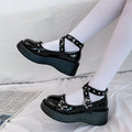 2025 Summer New School Girl JK Loafer Pumps Platform Shoes Japanese Style Lolita Y2K Kawaii Jirai Kei Fashion