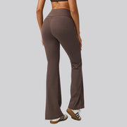 Women Yoga Pants Flared Leggings Women High Waist Yoga Pants Gym Fitness Workout Runing Sport Leggings Women's Control Tummy Yoga Wide Leg Pants