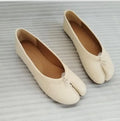 Fashion Soft Leather Women Ballet Flats Spring Comfortable Walking Lazy Loafers Casual Girls Dance Shoes big size 41.42.43