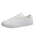 Women Sneakers Breathable Students Casual Sports Shoes Girl Flat Leather Pu White Shoes Woman Vulcanize Shoes