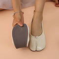 Women's Split-Toe Tabi Flats, Soft Leather Slip-On Ballet Shoes, Comfortable Casual Daily Wear Flat Shoes for Ladies 2026 New