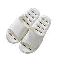 Unisex EVA Non Slip Soft Bottom Leaking Shower Man Woman Home Slippers Punching Bathroom Quick Drying Slipper