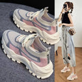 2025 Spring New Ultra-light Running Shoes Sports Women's Shoes Mesh Non-slip Breathable Soft-soled Lightweight Casual Shoes