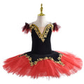 Dress Children Professional Ballet Tutu For Kids Girls Red Swan Lake Ballet Dance Clothes Adult Pancake Ballerina Figure Skating Dress