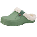Women Slippers Waterproof Winter Kidmi Classic Fur Shoes For Men Women Lined Clogs Waterproof Shoes Winter Fuzzy Slippers for Women Men Indoor and Outdoor Shoes